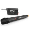 Pyle Portable VHF Wireless Microphone System - Professional Battery Operated