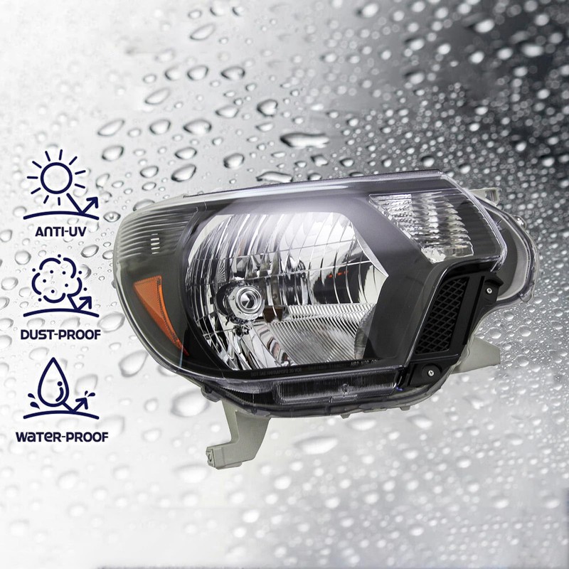 2012-2015 Tacoma Headlights,Headlight Assembly Fit for Toyota Tacoma 2012 2013