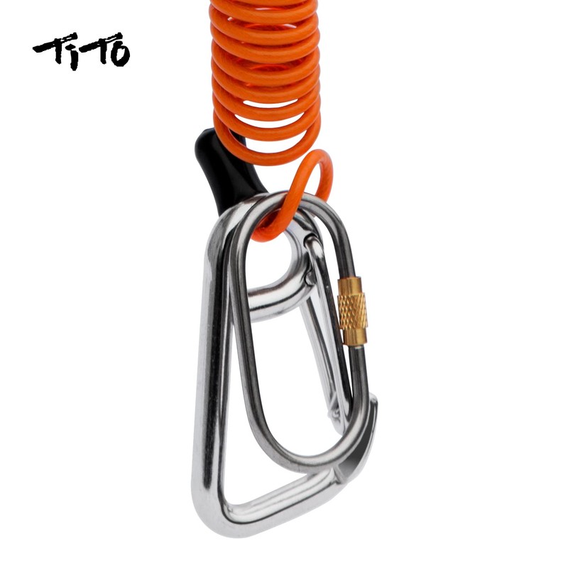 TiTo 1pcs Scuba Diving Hook, Titanium Alloy Scuba Double Diving