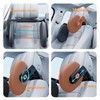 Miosugo Car Seat Headrest Pillow, Adjustable Three-Axis Support Cushion with