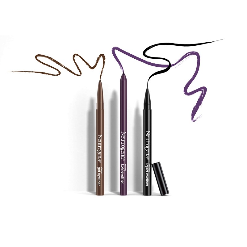 Neutrogena Smokey Kohl Eyeliner with Antioxidant Vitamin E, Water-Resistant &
