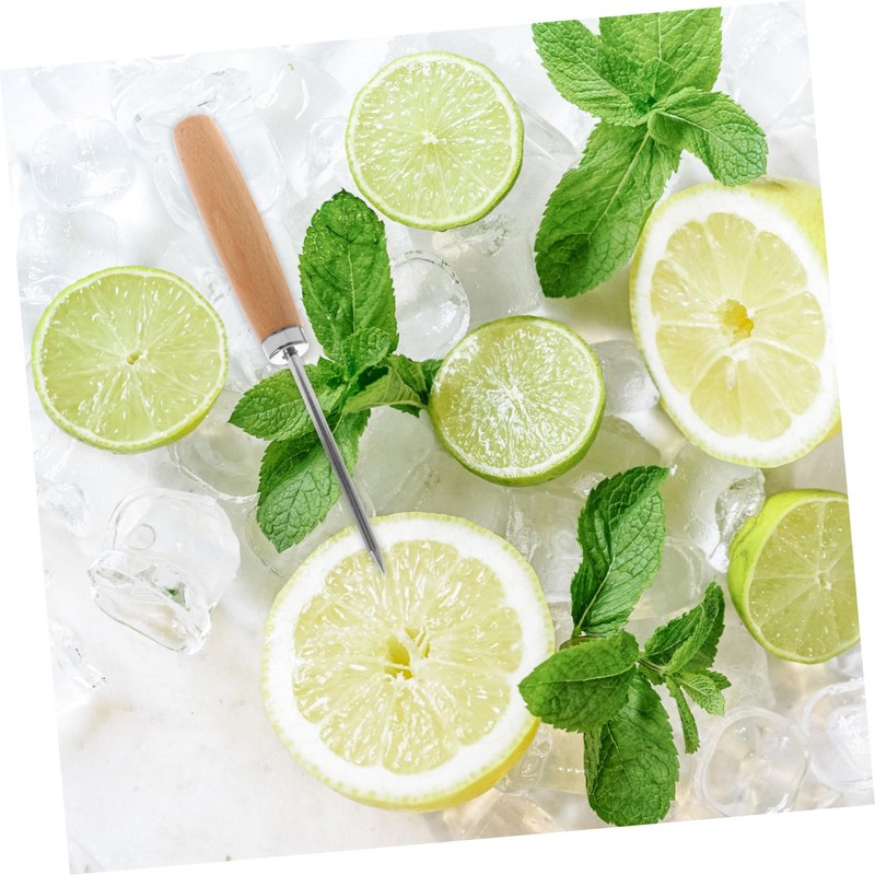 FUNOMOCYA 2pcs Ice Chipper Fork Stainless Steel Ice Picks for