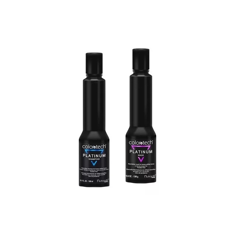 Nutrapel 6 Kit Shampoo Matiz + Emulsion Platinum 300 Ml