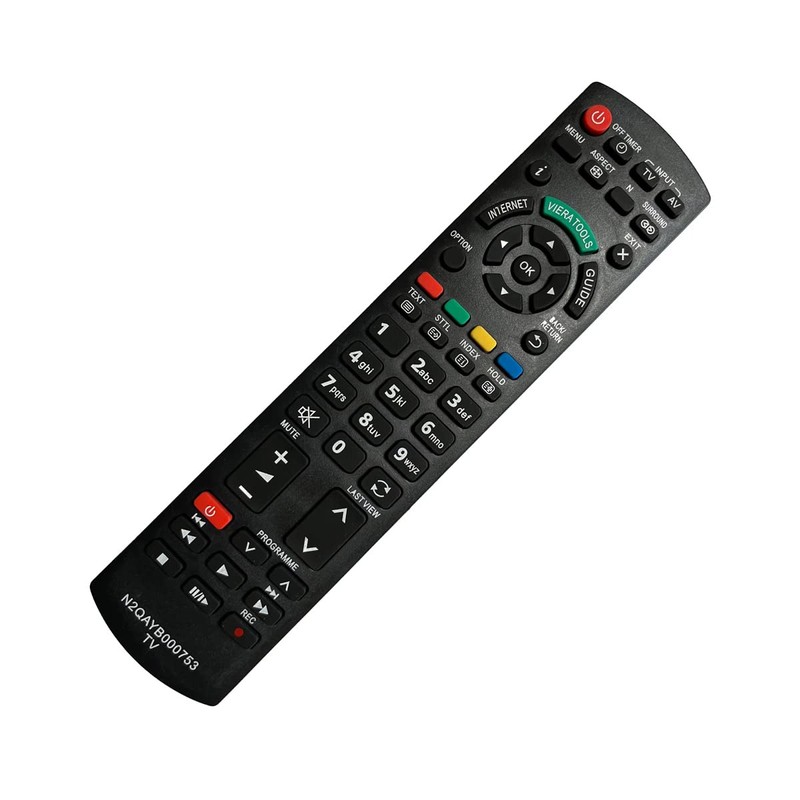 Aurabeam Ersatz TV Fernbedienung kompatibel mit Panasonic TXL32GT24 Fernseher