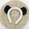 DAISHIAO Cute Plush Panda Ears Headband Headwear Fluffy Headband Cute