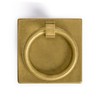 Hardware Philosophy Ring Plate Pulls 2.3 Inches - Set of