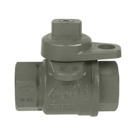 Jomar International 240-004P Lockwing Utility Gas Meter Valve, 3/4" FIP