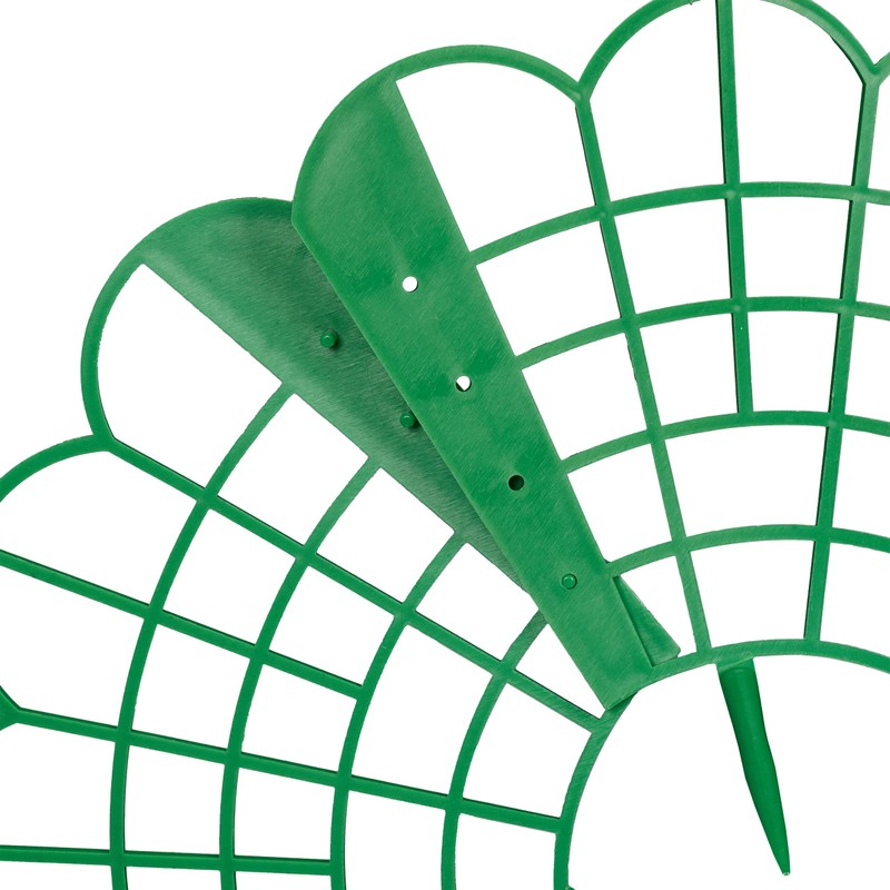 Relaxdays Strawberry Ripper, Set of 6, Snail Protection, Strawberries, Plastic,
