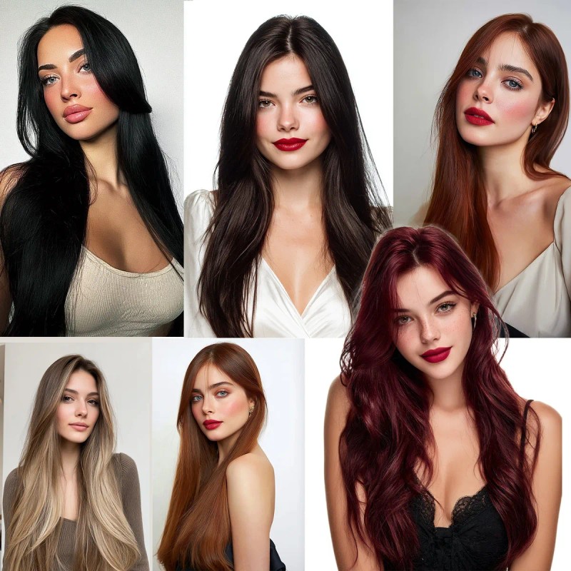 Extensiones Naturales De Cabello Cortinas Extra 30 PLG 220g
