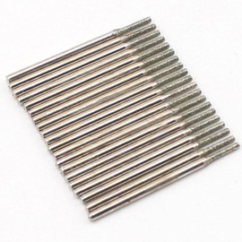 JINGLING 1.5mm Diamond Hole Saw Cylindrical Head Grinding Drill Solid Bits Lapidary Tools for Stone