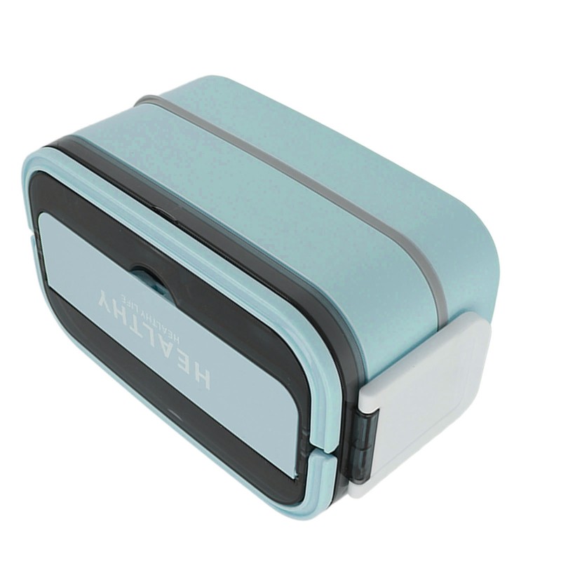 Double Layer Bento Box 316 Stainless Steel Compartment Portable Lunch