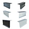 Gastro-Blechdesign 200 cm Location Sheet – Location Sheet Aluminium Natural