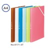 Kingjim 6171-3T Clear File HOLDER IN, A4, 12 Pockets, Clear