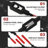 WILLBOND 2 Pcs Adjustable Tap Wrench Handle Tap Handle Tool