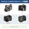 Wasabi Power Battery (2-Pack) for Pentax D-LI90 and Pentax 645D