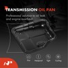 A-Premium Transmission Oil Pan with Drain Plug Compatible with Subaru