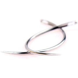 10pcs Silver Veterinary Suture Needles for Animal Surgical Needle and Fur Sew Tool 1028 Sewing Machine Needles Sewing Notions and Supplies