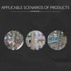 25 Pcs Pegboard Hooks,15cm/6 Inch Heavy Duty Metal Wall Display