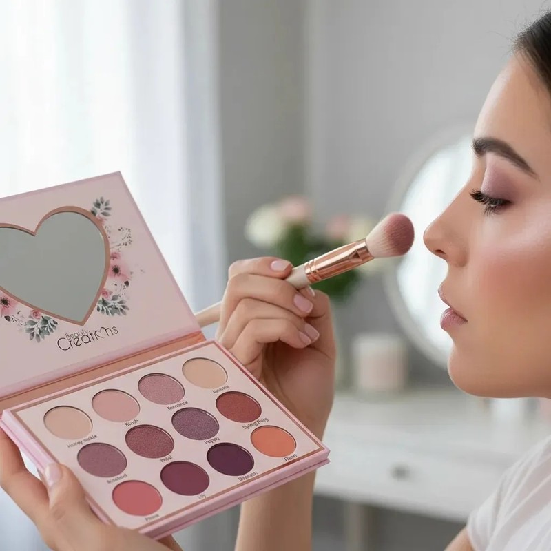 Beauty Creations - Floral Bloom, Paleta De 12 Sombras