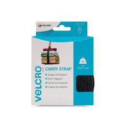 VELCRO Brand VEL-EC60326 Carry Strap, 50 mm x 1.8 m - Black
