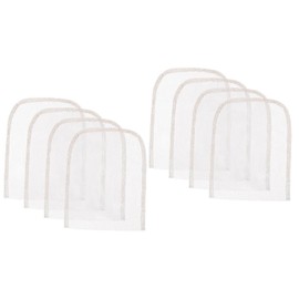 OHPHCALL 8pcs Lace Wig Net Closure for Wig Making Lightweight and Breathable Lace Material for Parties and Deep