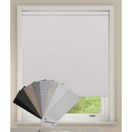 Roller Blinds High Quality Automatic Window Shades Fabric Book Smart Roller Shades for Home Bedroomcolor: Semi Blackout Fabric Book, size: Tell us