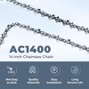 14" Chainsaw Chain Replacement for EGO Chain Saw CS1400,CS1401,CS1403,AC1400 Chainsaw