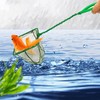 Aquarium Fishing Net,25cm Handle Fish Tank Quick Catch Mesh for
