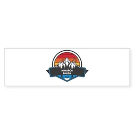 CafePress Monarch Ski Area Salida Colorado Bumper Sticker Sticker (Bumper 50 pk)