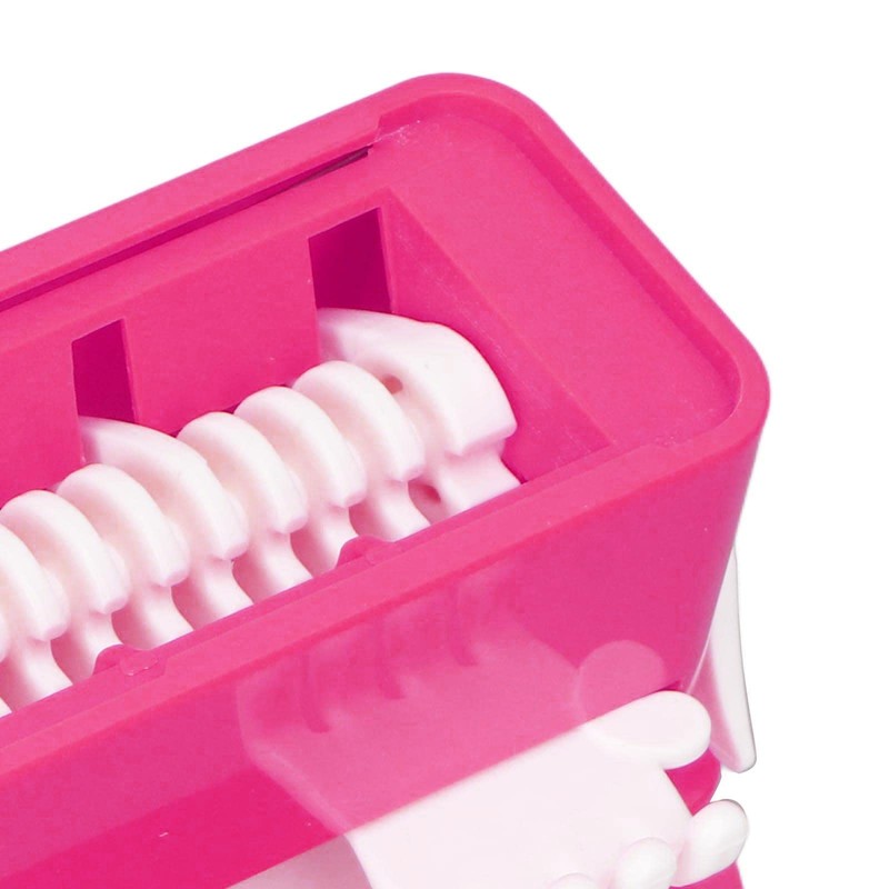 Dental Applicator Stick Dispenser, Large Capacity Refillable Convenient Transparent Plastic