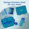 Bentgo Bentgo Kids Stainless Steel Prints Leak-Resistant Lunch Box -