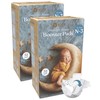 Naturally Nature Baby Booster Pads - Size N-3 Boys, 64-Pack,