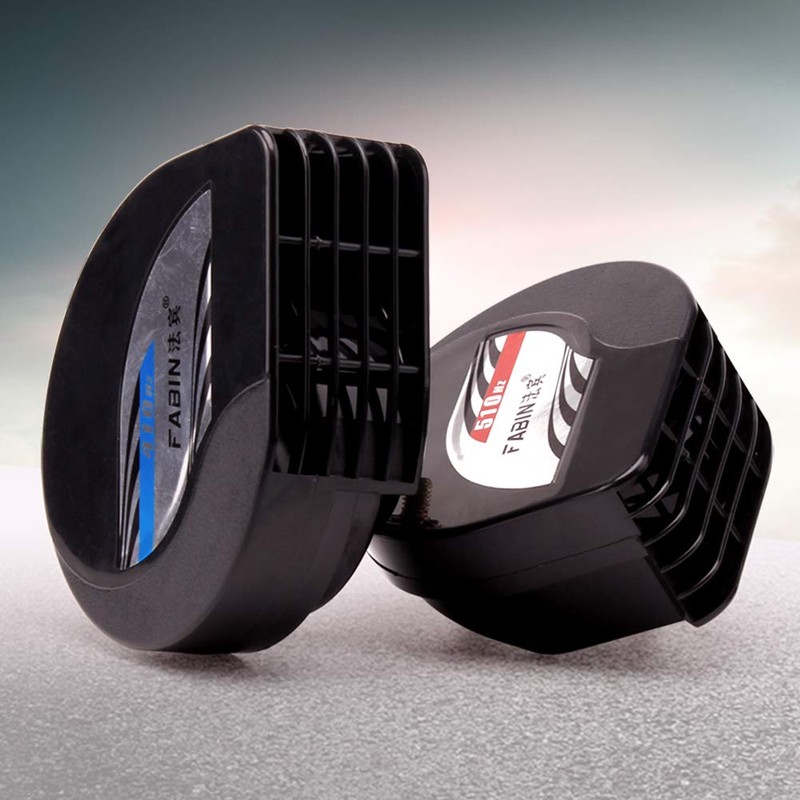 FARBIN Compact Horn 12V Waterproof Car Horns Loud Dual-Tone Electric