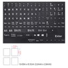 English Keyboard Stickers, Universal Large Letters Computer Laptop Replacement Keyboard