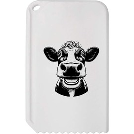Azeeda 'Dairy Cow Laughing' Plastic Ice Scraper (IC00042970)