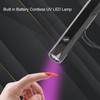 Gooseneck Nail Lamp Fast Dry Rechargeable LED Desktop Gooseneck Nail