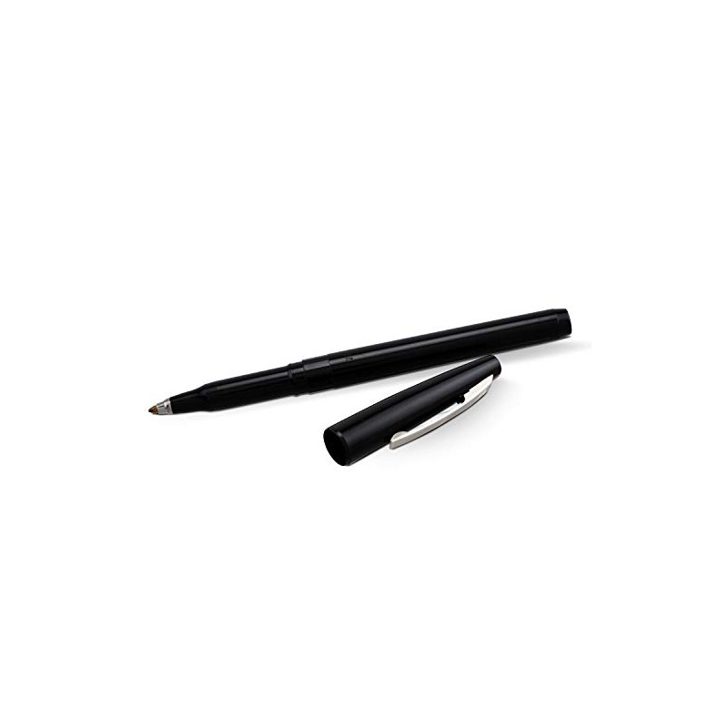 Pentel Rolling Writer Roller Ball Pen, Medium Line, Black Ink,