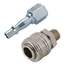 Dapetz ® PCL Male to Euro Female Air Fitting Convertor Adapter Airline Hose Quick Release Converts Euro Male to PCL Vertext Male