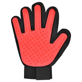 LICQIC Pet Dog Cat Grooming Glove, Pet Hair Remover Mitt, Pet Grooming Mitt for Dog, Cats, Rabbits, Hors with Long, Short Fur (1 PCS, Right)