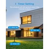 meross Smart Plug Outdoor Indoor WiFi Outlets 10A Waterproof IP44,