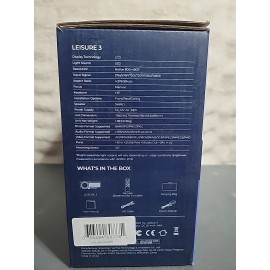 VANKYO Leisure 3 Mini Video Projector For Home Entertainment With Carry Bag