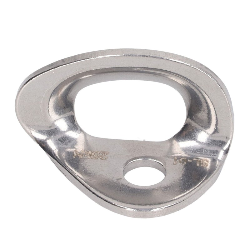 10Pcs Climbing Hanger Lightweight Stainless Steel Rock Climbing Anchors for