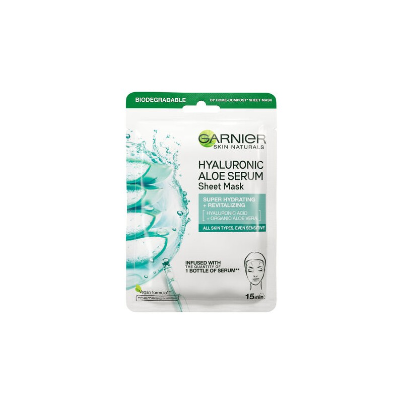 Garnier Hyaluronic Aloe Serum Sheet Mask