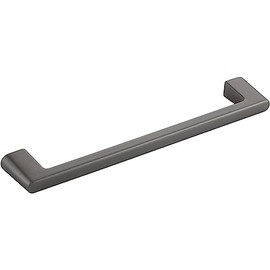 FURNIPART Diner LA Handle 160 mm Elegant Furniture Handle Width 180 mm Die-Cast Zinc Anthracite Brushed
