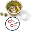 Carburetor Kit Compatible with Most Honda GX240 GX270 GX340 GX390 Needle Bowl Float Gasket Seal Pin