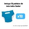 Pañal De Tela Talla Especial Junior ( 12 Pack )