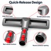 Floor Brush Attachment for Vacuum Cleaning – Red Bristle Replacement