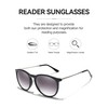 IGnaef Reading Sunglasses for Women, Gradient Full readers Sunglasses UV400