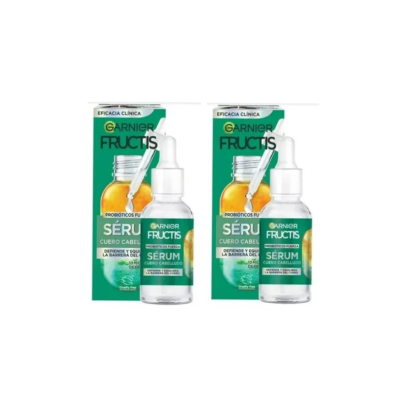 Kit 2 Pz Serum Garnier Fructis Probióticos Cuero Cabelludo