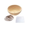 Niaciswe Proofing Basket for Bread Baking Proofing Basket Round Professional
